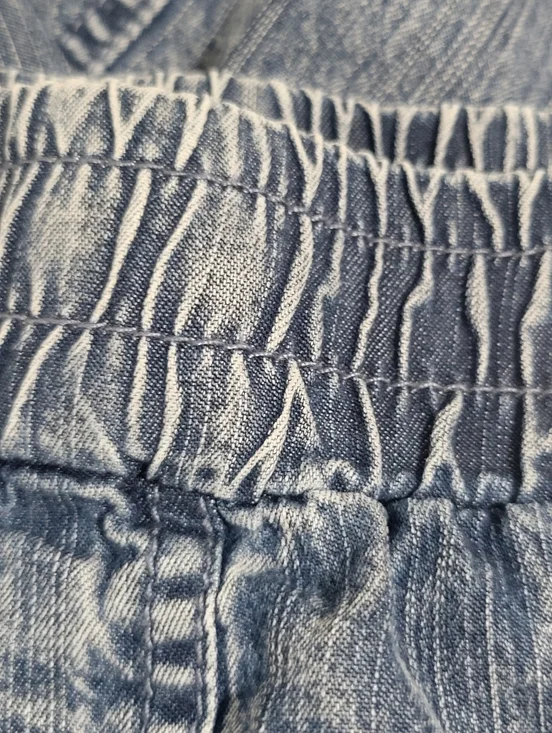 Jane And Delancey High-Rise Lyocell Denim Chambray Wide-leg Pants Size XL NWT - Picture 10 of 13